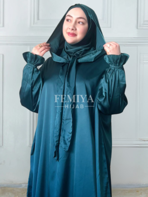 Abaya demi-soie Ref201